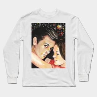 Alain Delon & Romy Schneider Long Sleeve T-Shirt